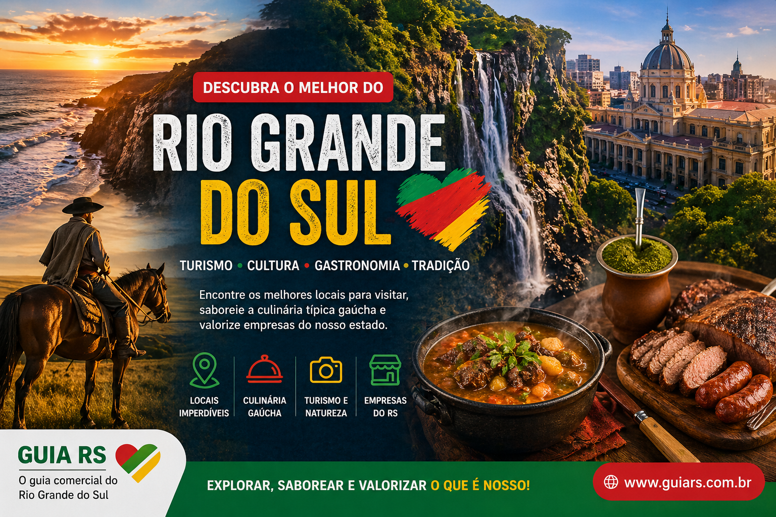 Locais mais visitados do Rio Grande do Sul: destinos para conhecer no RS