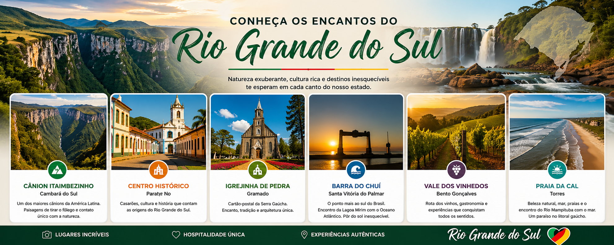 Empresas da Serra e Vale do Taquari: como aparecer para turistas e moradores no Guia RS